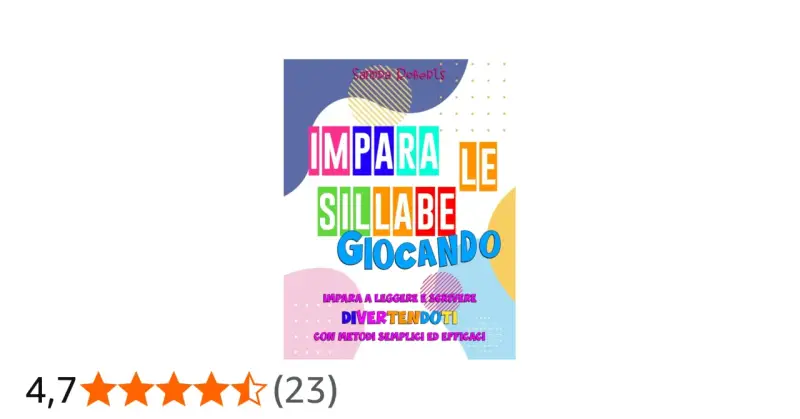 Un colorato gioco divisione in sillabe per imparare a leggere e scrivere divertendosi. Metodi semplici ed efficaci.